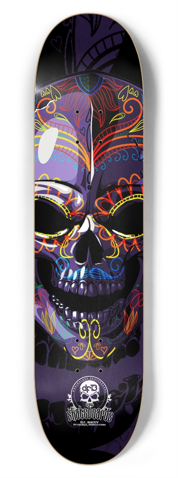 Dia De Los Muertos Custom Skateboard