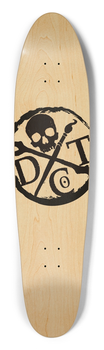 DePaula Logo Custom Longboard