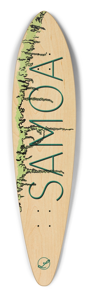 Somoa Pintail Longboard