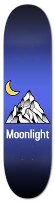 Moon and Mountain