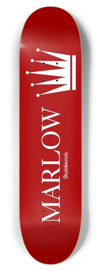 Crown Logo Deck Red/White