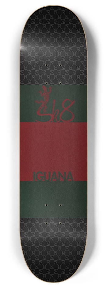 mynte Arving justere 8 Gucci 8 Inch Skateboard Deck by SK8Iguana