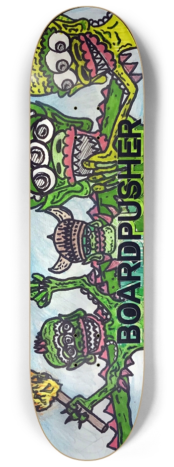 Levi Huffman 3-Eye Green Guy Viking Party