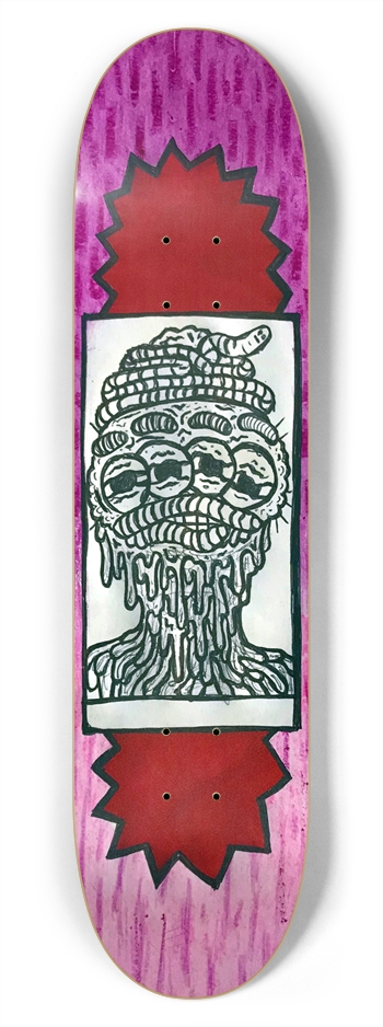 Levi Huffman Melty Maggot Head Portrait