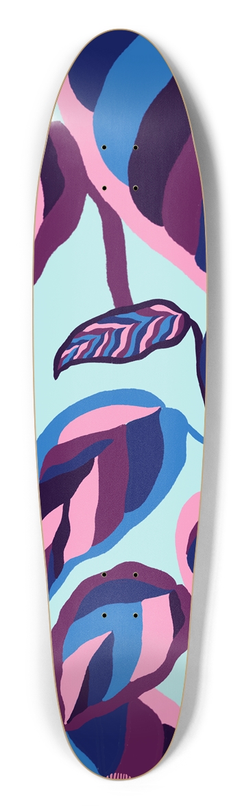 manzanita- purple longboard