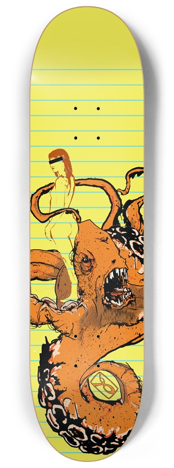 Risky - Legal Pad 8-1/4 Skateboard Deck