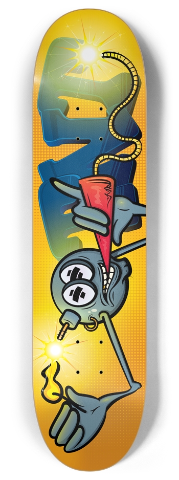 Smokin' Dynamite Custom Skateboard
