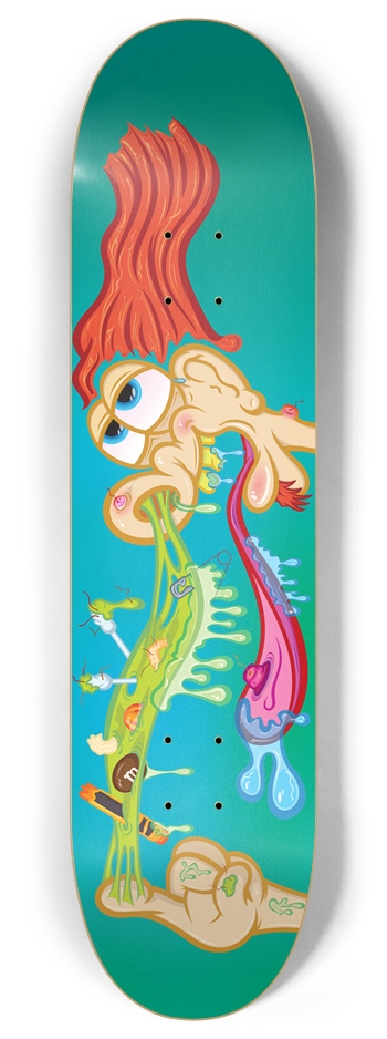 Gone Fishin' Custom Skateboard
