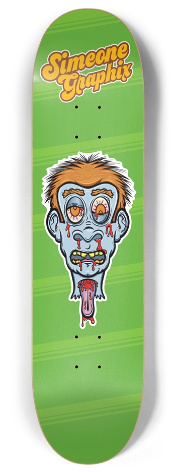 Tongue Tie Custom Skateboard