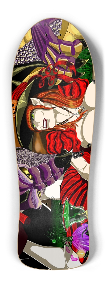Trippy Witch Old School Deck