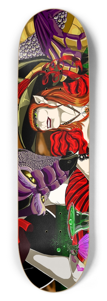 Trippy Witch 8 1/2" Deck
