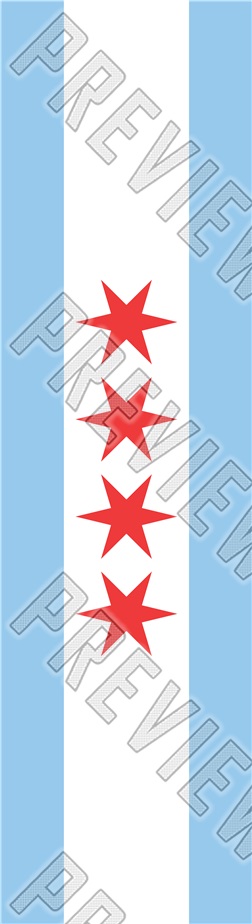 Chicago Flag Griptape