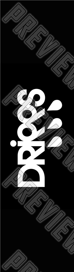 THRASHER GRIP PLAQUE MOB ORANGE 9 X 33