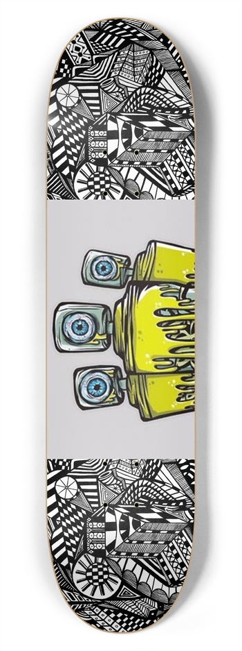 Nocturnal Abstract Skateboard