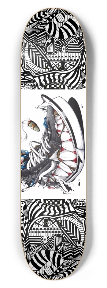 Nocturnal Abstract Skateboard