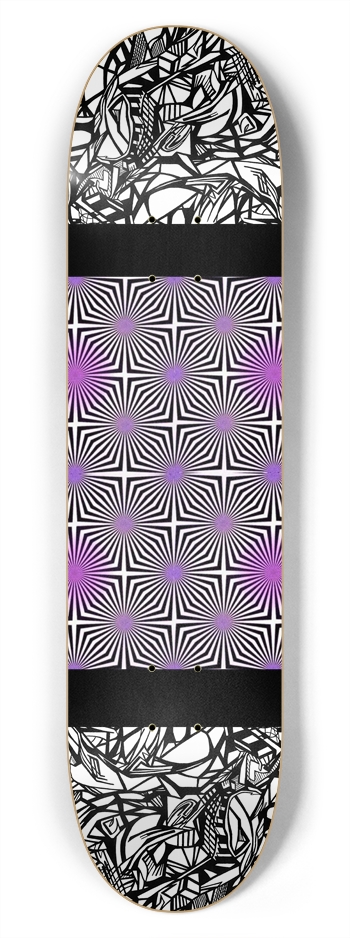 Nocturnal Abstract Skateboard