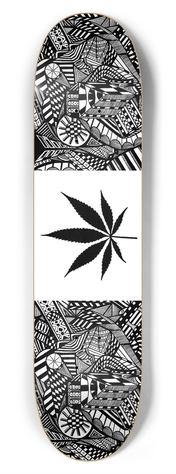 Nocturnal Abstract Skateboard