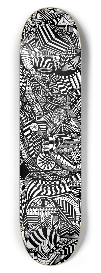 Abstract Art Skateboard