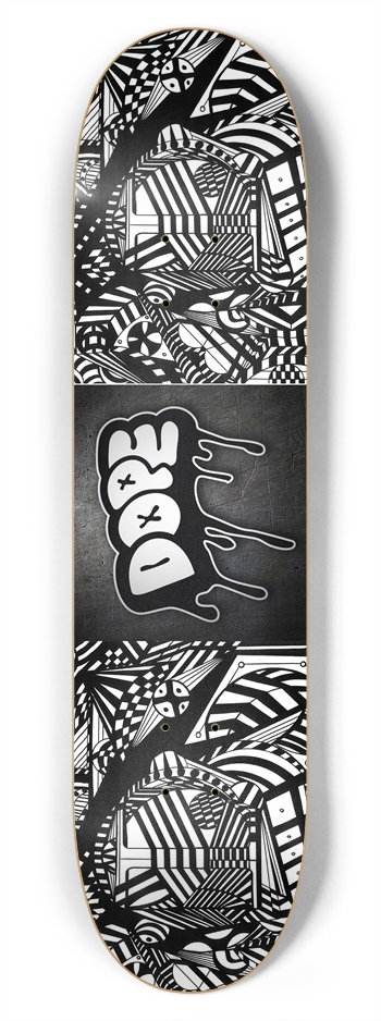 Nocturnal Abstract Skateboard