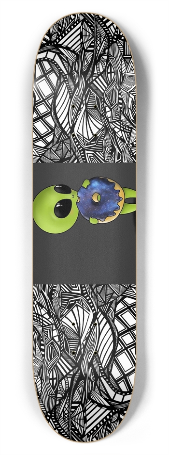 Nocturnal Abstract Skateboard
