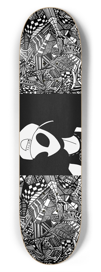 Nocturnal Abstract Skateboard