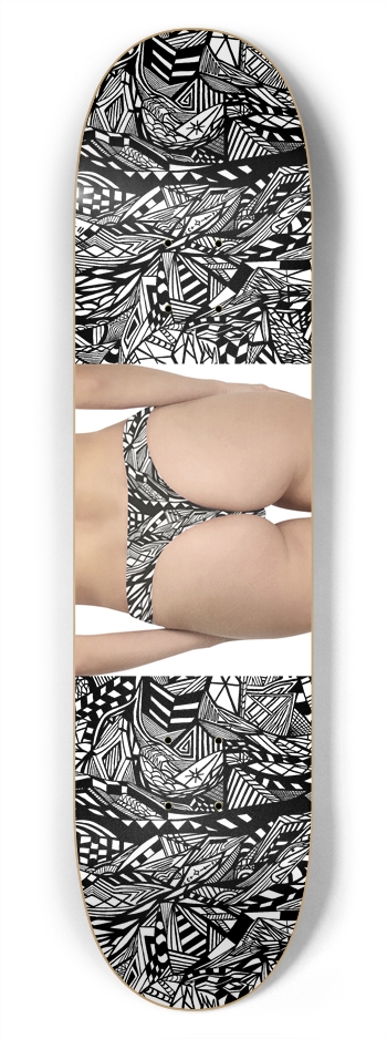 Nocturnal Abstract Skateboard