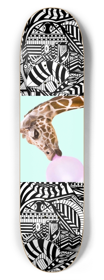 Nocturnal Abstract Skateboard
