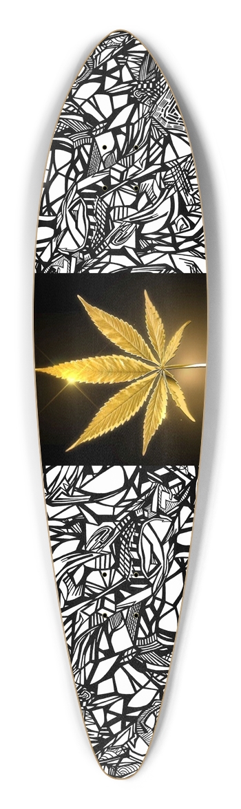 Nocturnal Abstract Longboard