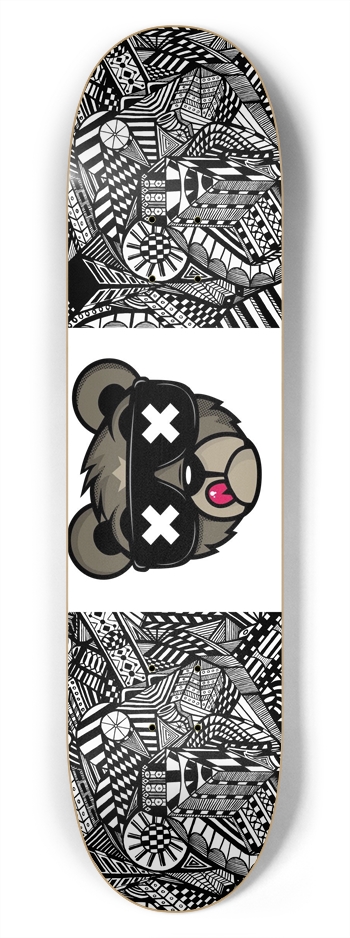 Nocturnal Abstract Skateboard