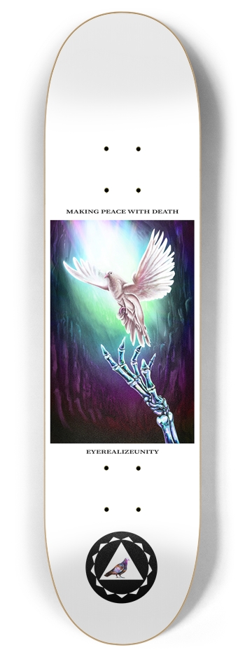 Making Peace With Death (white)