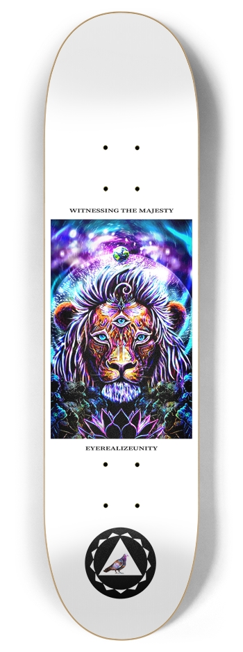 Witnessing The Majesty (white)