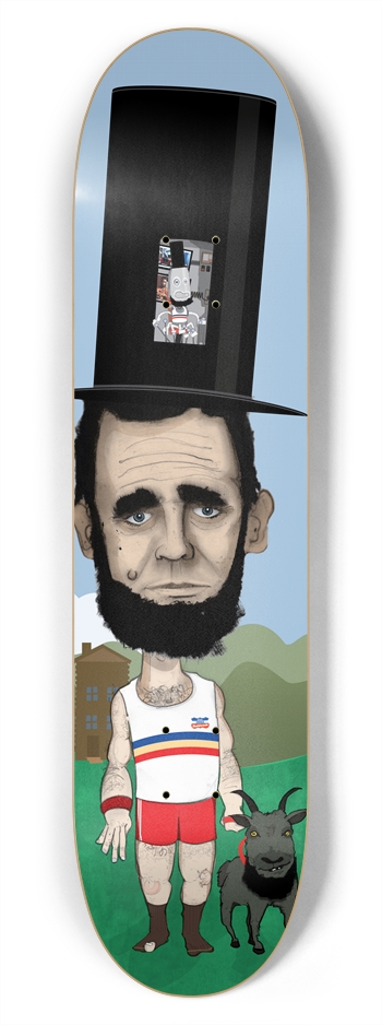 Robot Controlled Robot Abe Lincoln