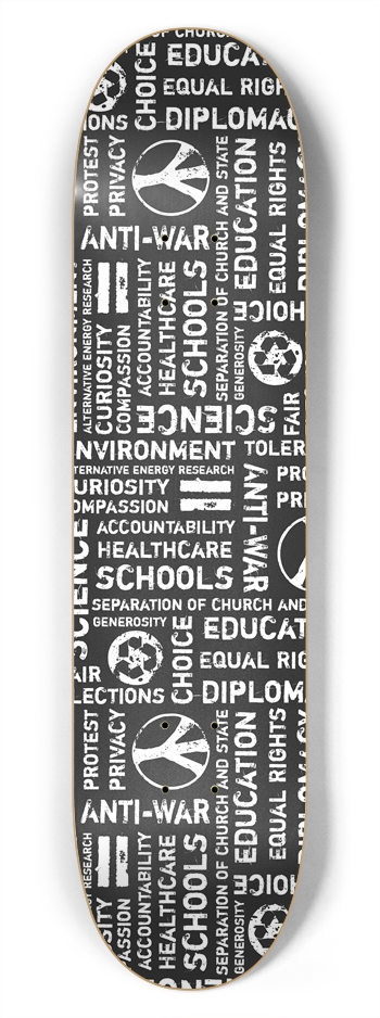 Liberal Values All-Around Skateboard