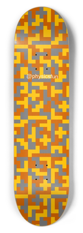 Pented Up  8-1/2 Skateboard Deck