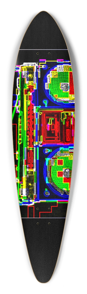 MastaBlaster  Pintail Longboard