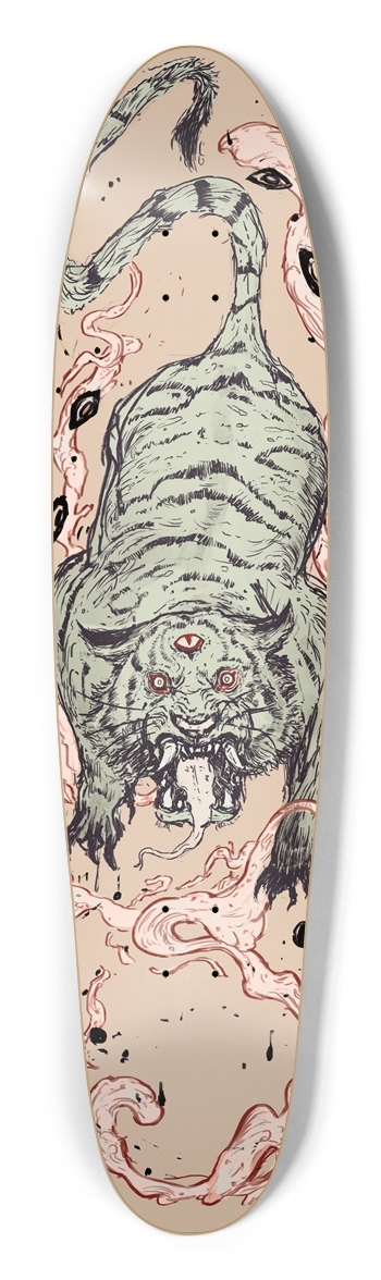 Tiger style - longboard