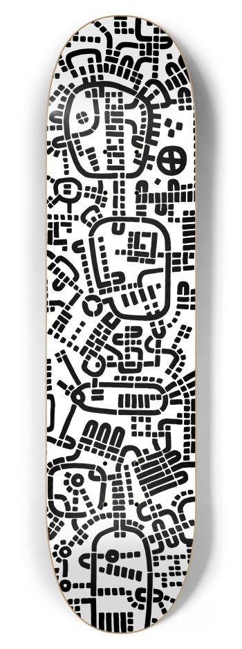 d1909 7-7/8 Skateboard Deck