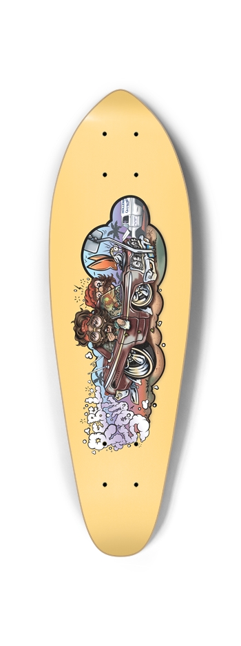 Maui Wowie Mini Cruiser Custom Skateboard