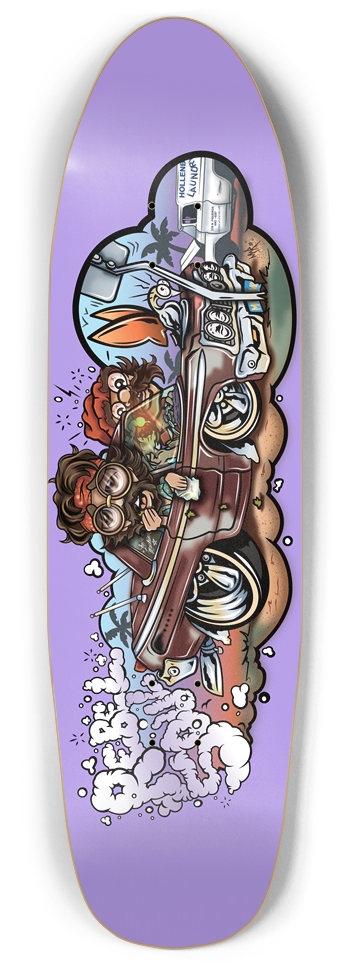 Maui Wowie Custom Punk Nose Skateboard