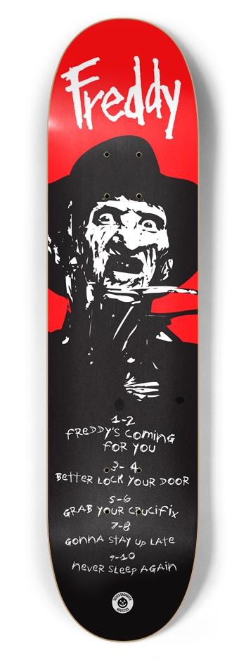 Freddy Krueger / 7.75 x 31.75 