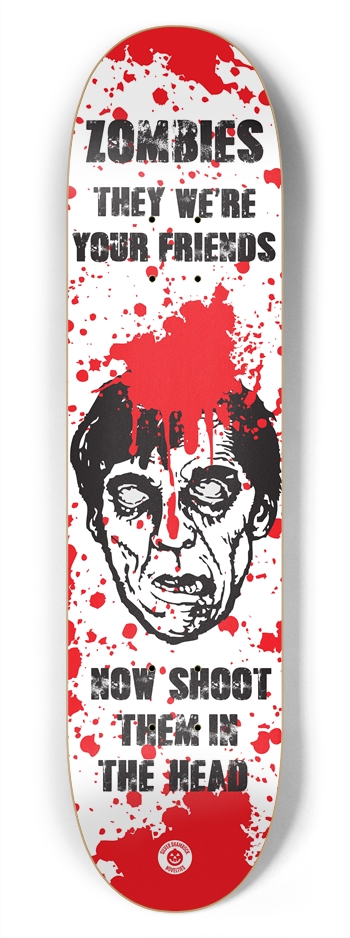 Kill Zombies / 7.75 x 31.75 