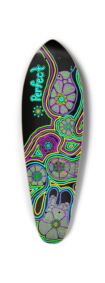 The flower garden/ shape mini cruiser