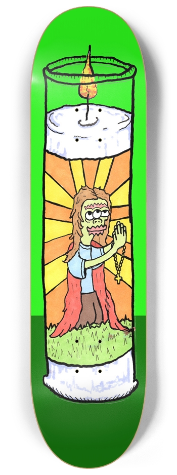 Prayer Flame Green