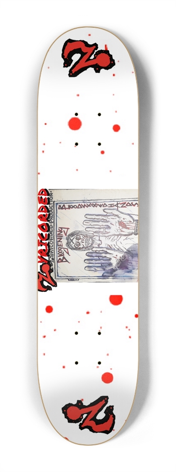 BLOOD SK8ED HANDS MINI