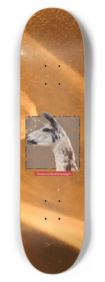 Llama Custom Skateboard