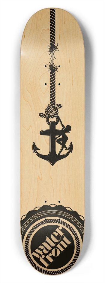 Waterfront Anchor 1 7-3/4 Skateboard Deck 