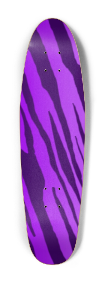 Double Purple Tiger Stripe Cruiser Deck