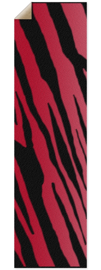 Red Tiger Stripe Competition Griptape