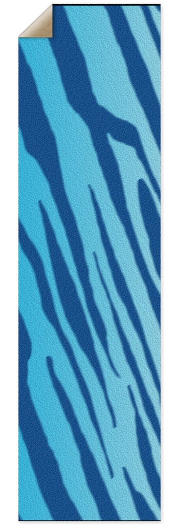 Double Blue Tiger Stripe Punk Nose Griptape