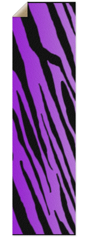 Purple Tiger Stripe Competition Griptape